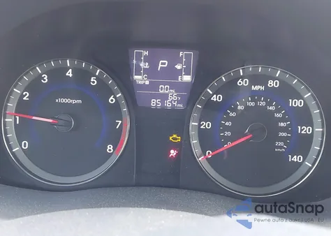 2016 Hyundai Accent Se z USA, uszkodzony, nr VIN KMHCT4AE7GU151017